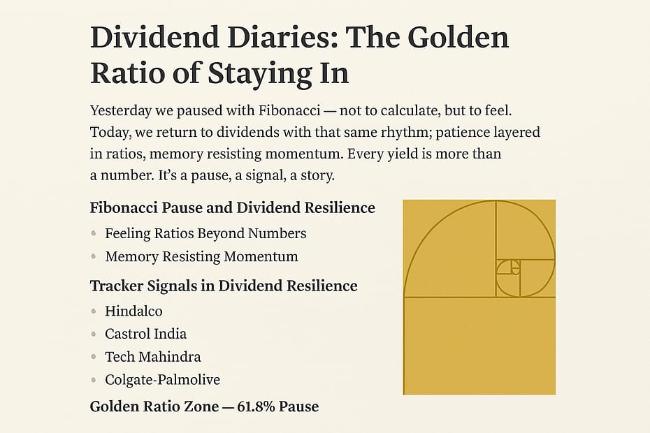 Golden ratio dividend resilence