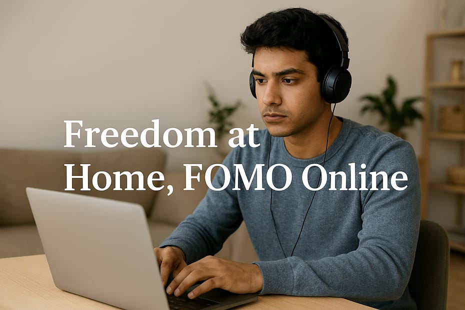 FOMO in remote work lifestyle